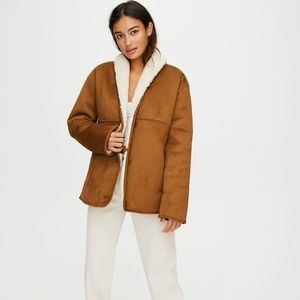 Aritzia Wilfred Free Deanna Sherpa Jacket